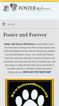 Mobile Screenshot of fosterandforever.org